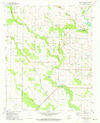 Garrett Grove 1971 topographic map thumbnail