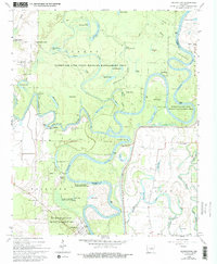 Georgetown 1968 topographic map thumbnail
