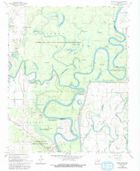 Georgetown 1968 topographic map preview