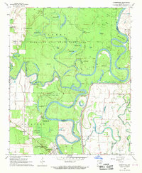 Georgetown 1968 topographic map preview