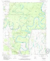 Georgetown 1968 topographic map preview