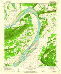 Gleason 1961 topographic map thumbnail