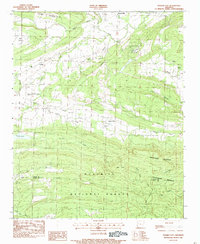 Golden City 1983 topographic map thumbnail