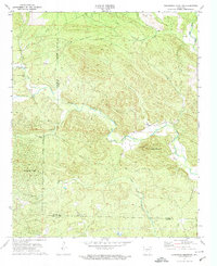 Goosepond Mountain 1972 topographic map thumbnail