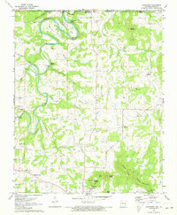 Grandview 1972 topographic map thumbnail