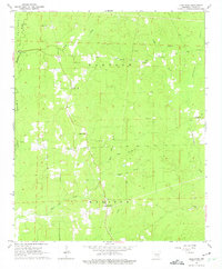 Grapevine 1964 topographic map preview