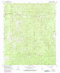 Grapevine 1964 topographic map preview
