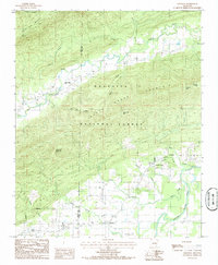 Gravelly 1985 topographic map thumbnail
