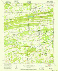 Hackett 1951 topographic map thumbnail
