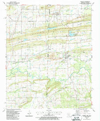 Hackett 1987 topographic map thumbnail