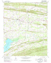Hamlet 1961 topographic map thumbnail