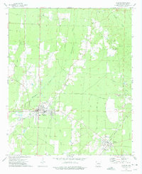 Hampton 1973 topographic map thumbnail
