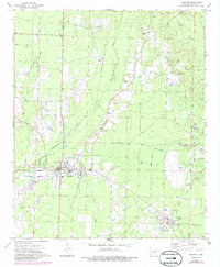Hampton 1973 topographic map thumbnail