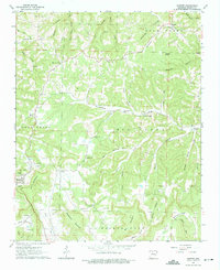 Harriet 1963 topographic map thumbnail