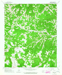 Harriet 1963 topographic map thumbnail
