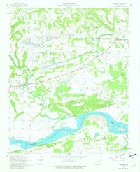 Hartman 1961 topographic map thumbnail