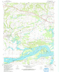 Hartman 1993 topographic map thumbnail