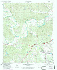 Haskell 1974 topographic map preview