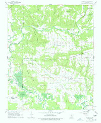 Hattieville 1962 topographic map thumbnail