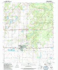 Hazen 1994 topographic map thumbnail
