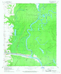 Henrico SW 1967 topographic map thumbnail