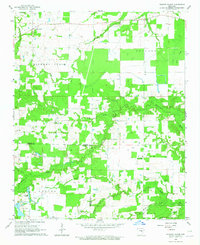Hickory Plains 1964 topographic map thumbnail