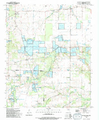 Hickory Plains 1994 topographic map thumbnail