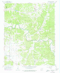 Hindsville 1958 topographic map thumbnail