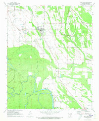 Holly Grove 1971 topographic map thumbnail