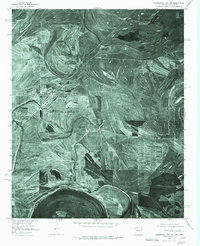 Horseshoe Lake NW topographic map thumbnail