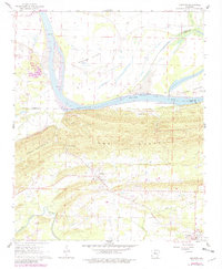 Houston 1961 topographic map thumbnail