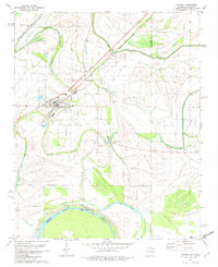 Hughes 1981 topographic map thumbnail