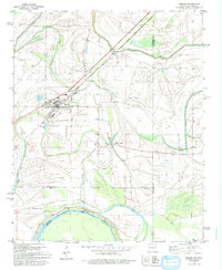 Hughes 1981 topographic map thumbnail