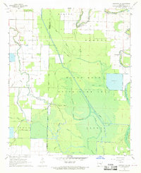 Humphrey SW 1968 topographic map thumbnail