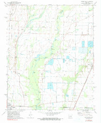 Hunter West 1971 topographic map thumbnail
