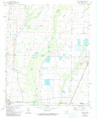 Hunter West 1971 topographic map thumbnail