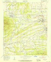 Huntington 1951 topographic map thumbnail
