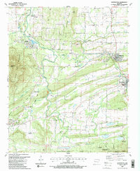 Huntington 1987 topographic map thumbnail