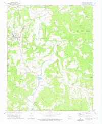 Huntsville 1973 topographic map thumbnail