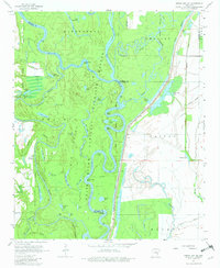 Indian Bay SE 1967 topographic map thumbnail
