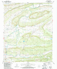 Ione 1987 topographic map thumbnail