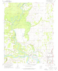 Jacksonport 1962 topographic map thumbnail