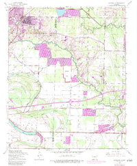 Jacksonville 1954 topographic map thumbnail