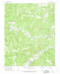 Jasper 1967 topographic map thumbnail