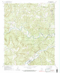 Jasper 1967 topographic map thumbnail