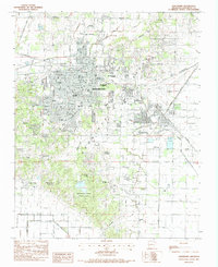Jonesboro 1983 topographic map thumbnail