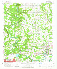 Judsonia 1965 topographic map thumbnail