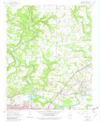 Judsonia 1965 topographic map thumbnail