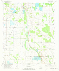 Keevil 1971 topographic map thumbnail