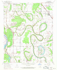 Keo 1954 topographic map thumbnail